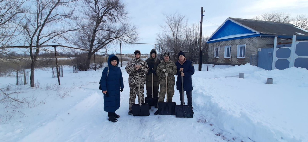 Помощь школьников ветерану – «афганцу»